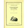 SALIERI A.: CONCERTINO DA CAMERA PER FLAUTO E ARCHI (1777)